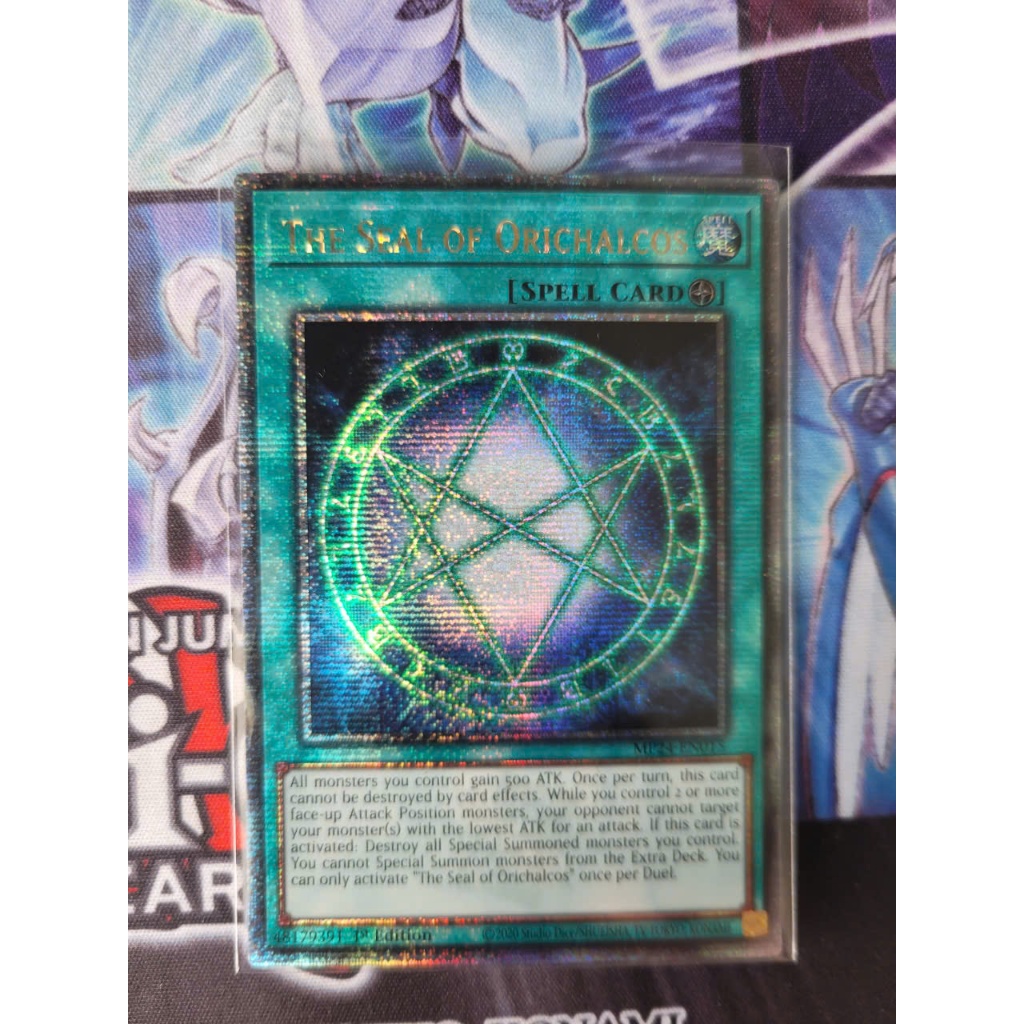 Thẻ bài Yugioh - TCG (UK) - The Seal of Orichalcos - MP24-EN015 - Quarter Century Rare 1st Edition