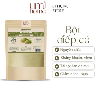 Bột Diếp Cá hữu cơ UMIHOME nguyên chất | Fish lettuce powder