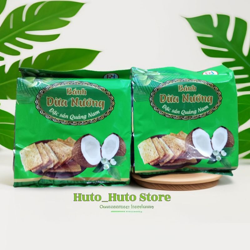 Hoả Tốc 10 Gói Bánh Dừa Nướng Quảng Nam Phúc Đạt Thơm Ngon