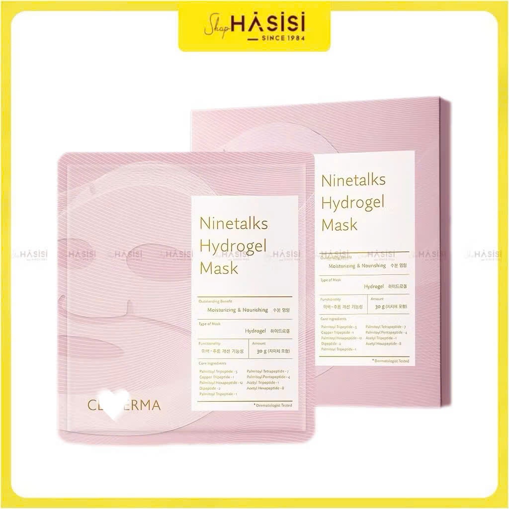 Mặt Nạ Thạch Ninetalks Hydrogel Mask 29g x4 Miếng