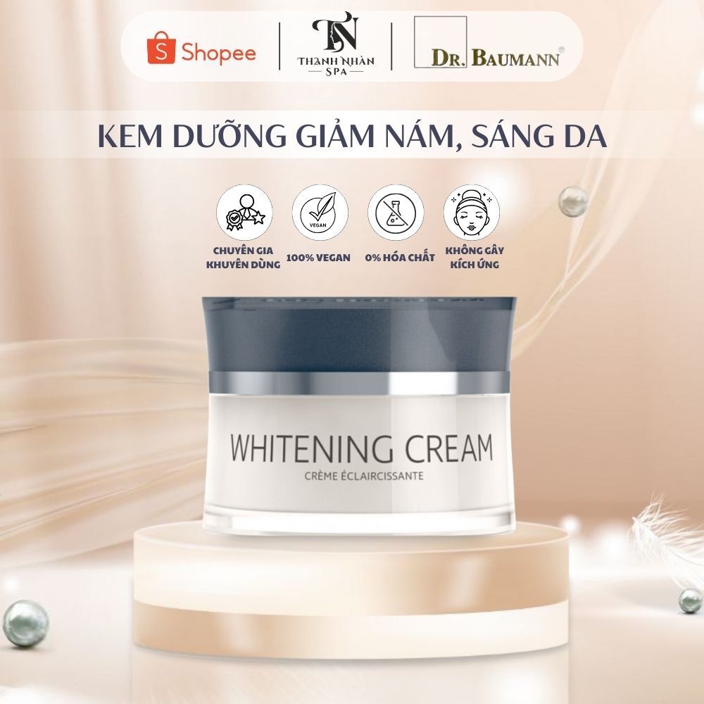 Kem cấp trắng da nám Whitening Cream Dr.Baumann 30ml