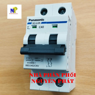 [PANASONIC] Cầu Dao Tự Động MCB 2 Pha