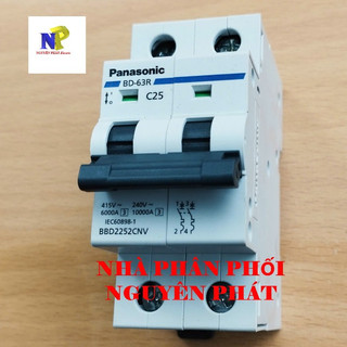 [PANASONIC] Cầu Dao Tự Động MCB 2 Pha