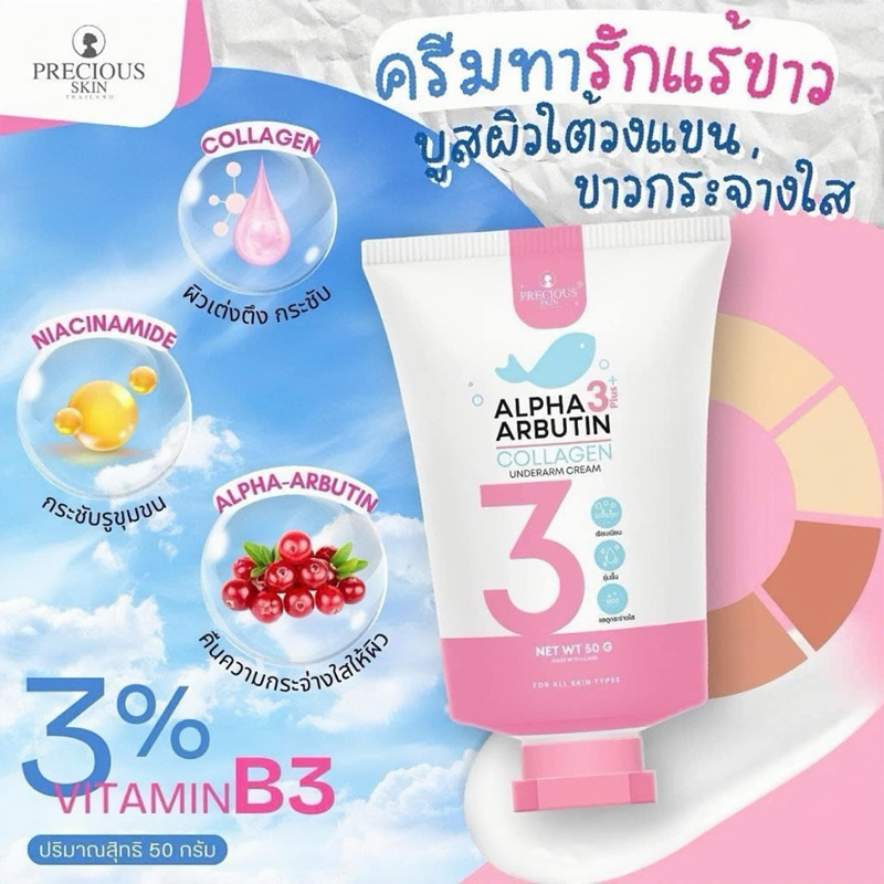 Kem giúp làm mờ thâm nách Alpha Arbutin mẫu mới