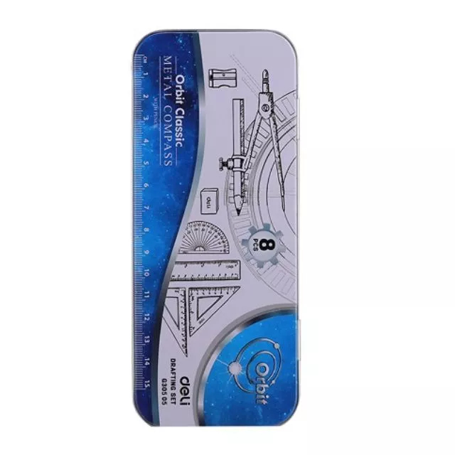 Hộp compa eke vỏ sắt DELI-G305-05