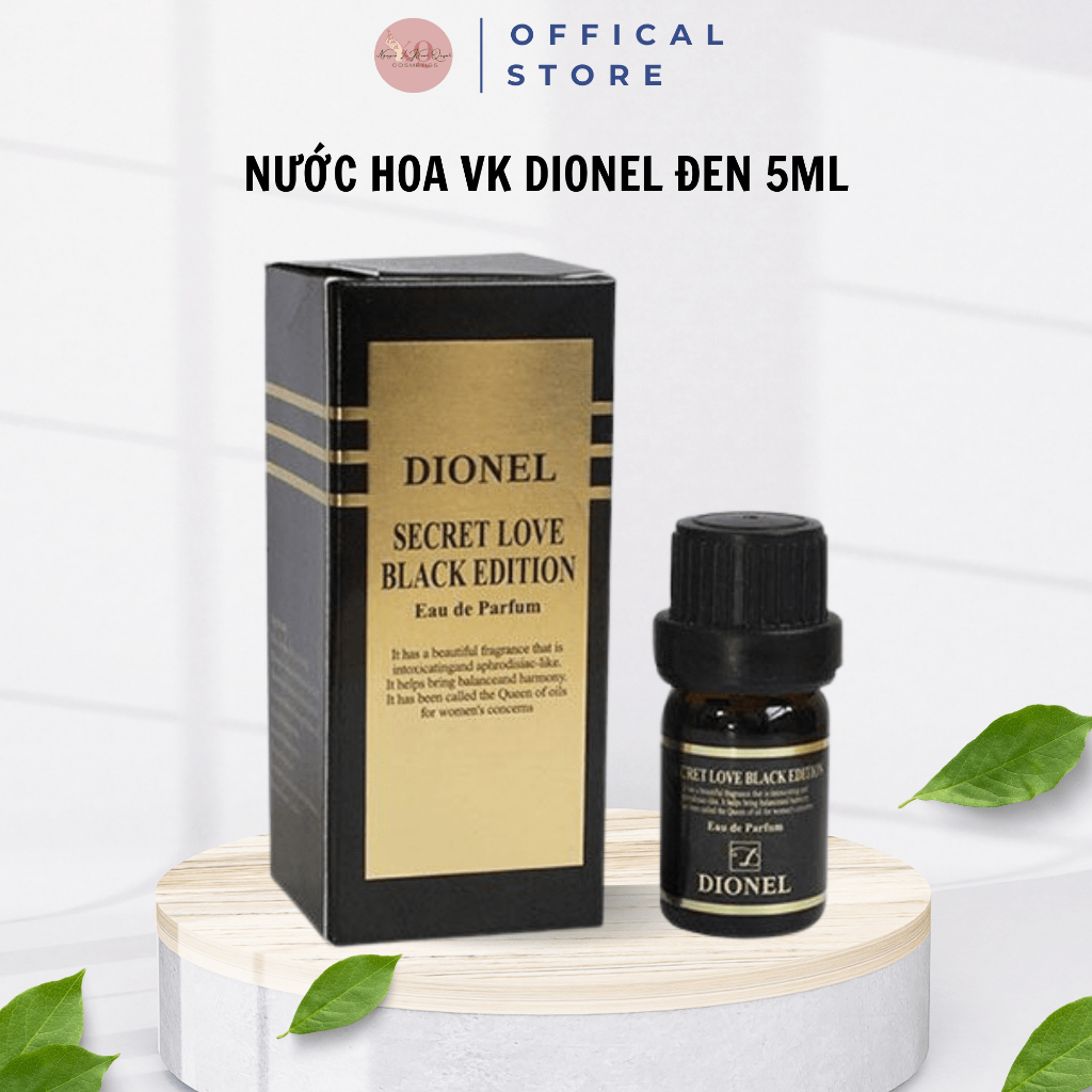 Nước hoa VK DIONEL ĐEN - SECRET LOVE BLACK EDITION 5ml