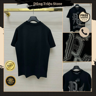 Áo Phông Nam Phi Lip Boy Phố Chữ Đính Đá pq Siêu Đẹp - Áo Thun Mùa Hè Nam Đính Đá Cực Chất