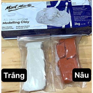 Đất Sét Tự Khô Mont Marte- 100gr/150gr/200gr (Túi zip)- Chính hãng 100%