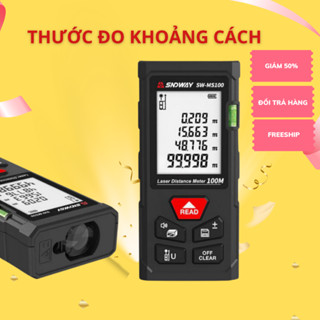 Thước Đo Khoảng Cách Bằng Tia Laser KAW- SND WAY Đo Lazer Đa Năng, Đo Laser Xây Dựng M40/M50/M70/M100