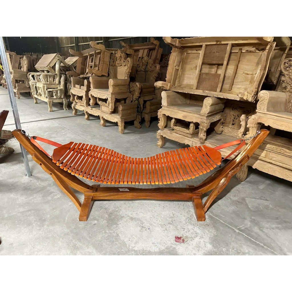 [HỎA TỐC HCM] Khung võng vỗ xà cừ đỏ - khung võng gỗ giá rẻ