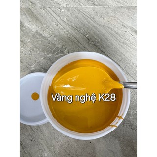 [ HỘP 1KG] SƠN MÀU VÀNG NGHỆ BÓNG KATSU NGOẠI THẤT SIÊU BÓNG ( SƠN TRỰC TIẾP, KHÔNG CẦN LÓT)