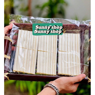 Bịch lẻ thanh kẹo đường bò bía ngọt - món ăn vặt tuổi thơ