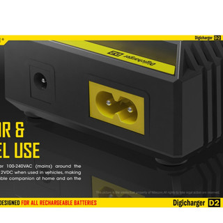 SẠC 2 PIN THÔNG MINH NITECORE D2