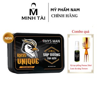  Sáp vuốt tóc Rhys Man Clay RHYS UNIQUE 50g 100g 