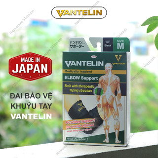 Băng bảo vệ khớp khuỷu tay VANTELIN Elbow Support ⚡ Số 1 Nhật Bản, phòng chấn thương vùng khuỷu tay