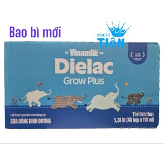 THÙNG SỮA BỘT PHA SẴN DIELAC GROW PLUS 110ML (48 HỘP)