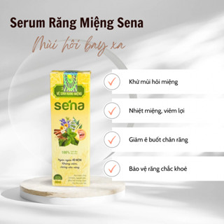 [1 CHAI KÈM QUÀ] 1 chai serum VỆ SINH RĂNG MIỆNG Sena hỗ trợ GIẢM HÔI MIỆNG kèm 01 QUÀ
