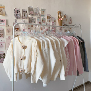 [ SẴN - NHIỀU MẪU ] ÁO KHOÁC CARDIGAN LEN FORM CROPTOP THÊU THỦ CÔNG NHIỀU MẪU