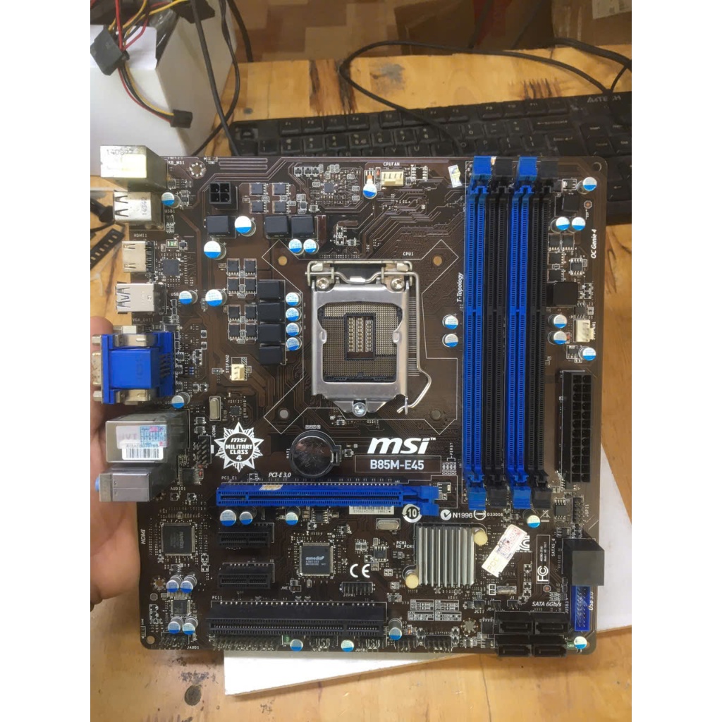 Mainboard MSI B85M-E45 4 khe ram