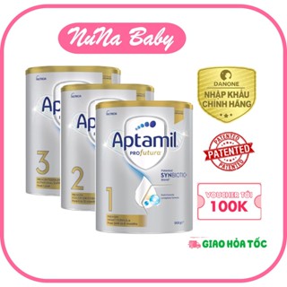 Sữa Aptamil Profutura Úc Bạc 1 2 3 Tiêu Hóa Khỏe Mạnh Phát Triển Toàn Diện Cho Bé 900g
