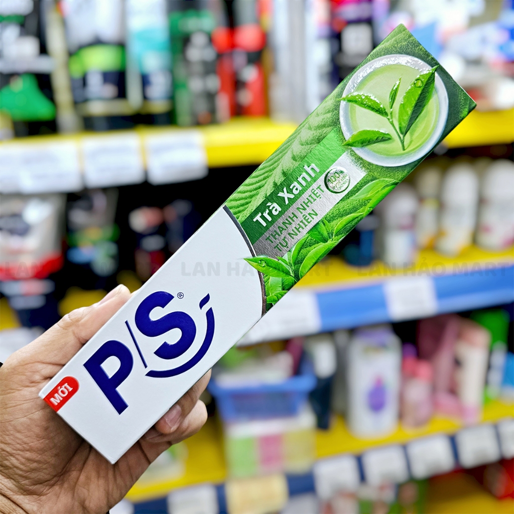 KEM ĐÁNG RĂNG PS TRÀ XANH/ P/S BẢO VỆ 123 TUÝP LỚN 230G