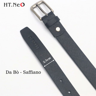 Dây Thắt Lưng Nữ Da Bò Saffiano Cao Cấp HT.NeO - DL08 ( BẢO HÀNH 2 NĂM )