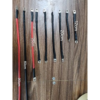  Dây 8awg bấm cos sẵn ,dây nối bình xe điện chịu tải cao   dây chống cháy  