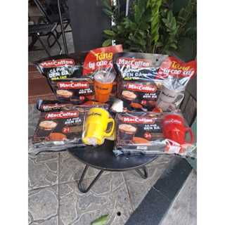 COMBO CÀ PHÊ PHỐ ĐEN 2 in 1 TẶNG KÈM LY MÀU NGẪU NHIÊN