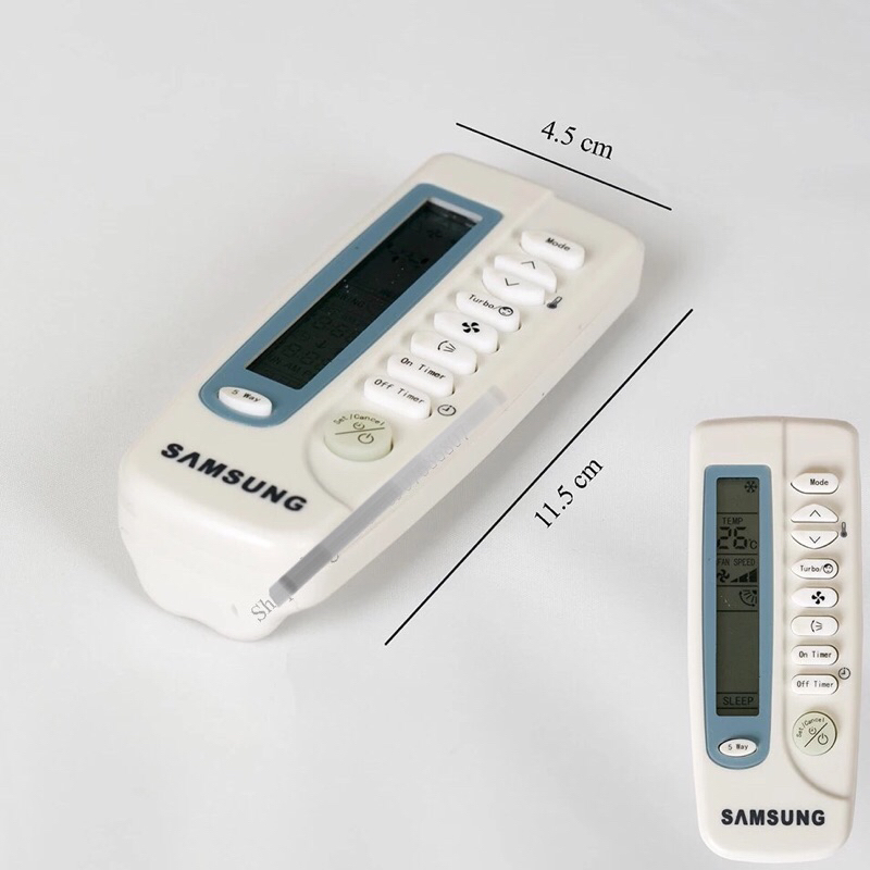 Remote máy lạnh Samsung - 5 way + Pin.
