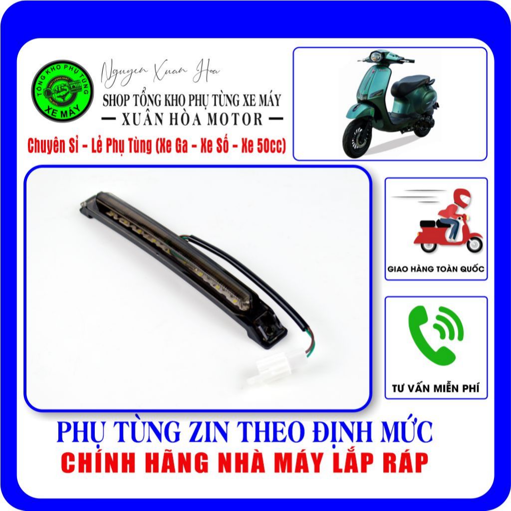 Đèn Mặt nạ nhỏ Vespa Victoria AT88 50cc/ Vespa Victoria/ Vespa DKBike/ Osaka...(Hàng chính hãng nhà 