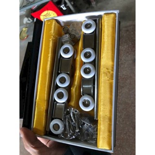 BỘ BÁNH XE TREO TP INOX CỬA LÙA NHÔM 4 BÁNH, 8 BÁNH - Con trượt bánh xe cửa lùa inox 304 xịn