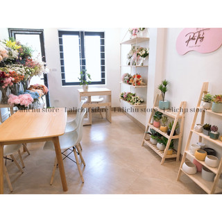 Kệ Gỗ Chữ A 3 Tầng Kệ Để Hoa Chậu Cây Trang Trí Nhỏ Gọn