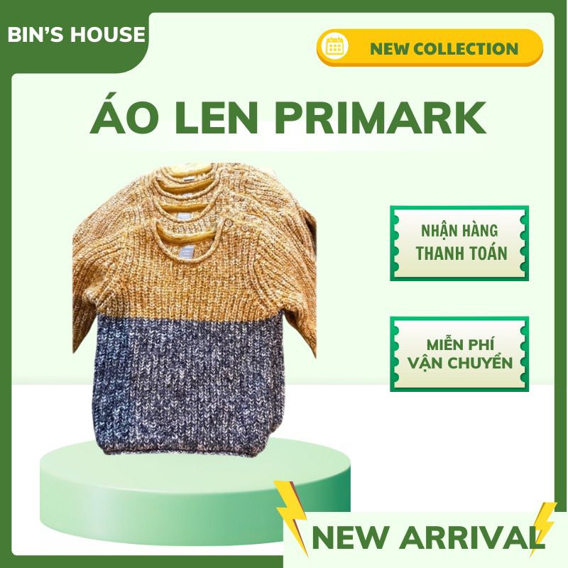 Áo len cho bé trai sz 6/12M