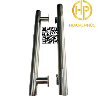    Hàng cao cấp  2 cái Tay nắm cửa cổng inox 304 chất lượng cao chân đế vuông 