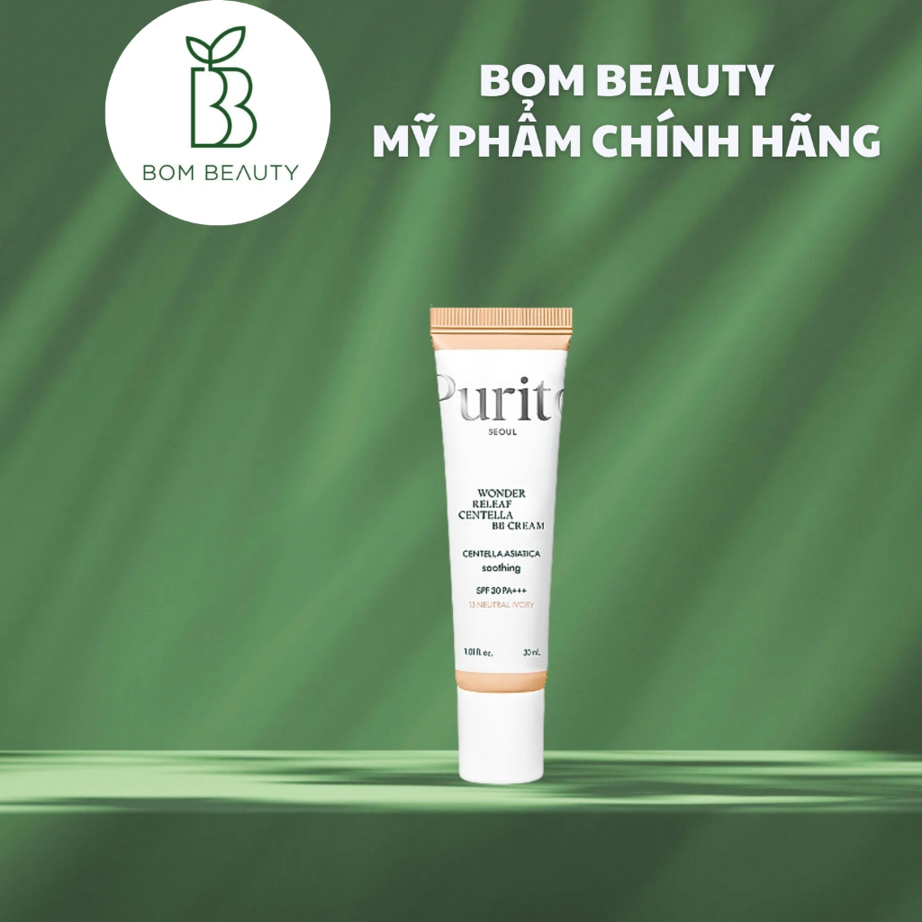 2282- BB Cream chiết xuất rau má Purito Wonder Releaf Centella BB Cream