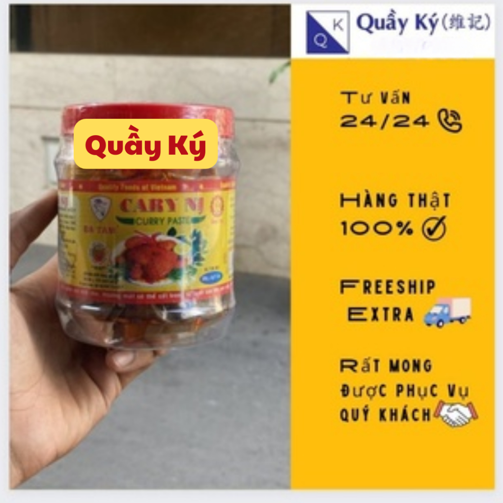 Cà ri / cà ry nị Bà Tám 500gr