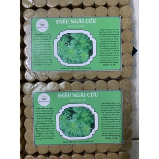 vỉ 54 điếu ngải cứu xông ngải dùng cho bộ giác hơi