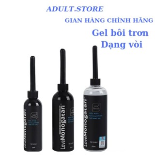 Gel bôi trơn hậu môn Monogatari vòi dài, gel bôi gốc nước không mùi 300ml