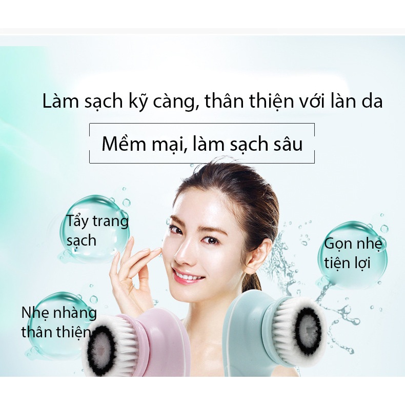 Máy rửa mặt GOKE giúp làm sạch sâu bảo hành 1 năm | BigBuy360 - bigbuy360.vn