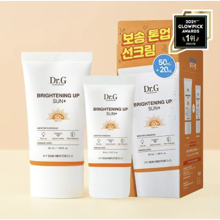 (Seung Thảo) Kem chống nắng nâng tone kiềm dầu DrG - Full VAT | BigBuy360 - bigbuy360.vn