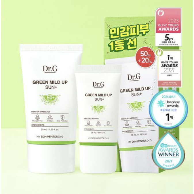 (Seung Thảo) Kem chống nắng nâng tone kiềm dầu DrG - Full VAT | BigBuy360 - bigbuy360.vn