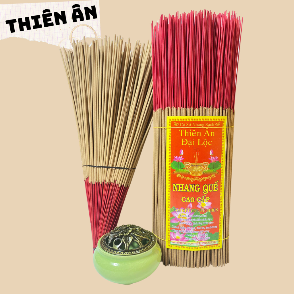 Nhang Quế Thiên Ân.Thơm Nhẹ Dịu,Ít Khói
