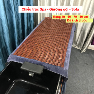  Chiếu trúc trải giường spa giường gội Ghế Sofa Giường Đơn Cabin Oto Chiếu Trúc Không Viền 