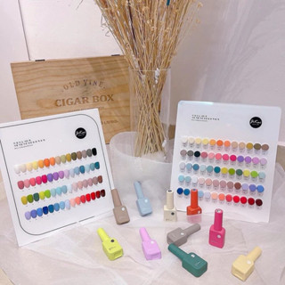 Set sơn gel jikai 60 màu cao cấp chính hãng - Tặng kèm 2 bảng màu + base top