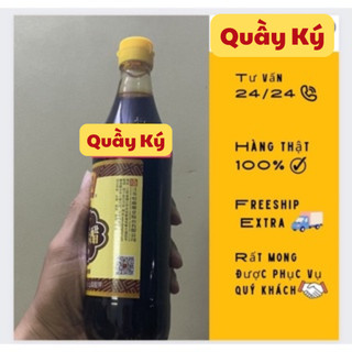 Dấm đen ( dấm trần) - giấm đen 500ml