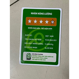 combo 10 tem dán năm sao nhỏ Việt Nam tem dán năng lượng