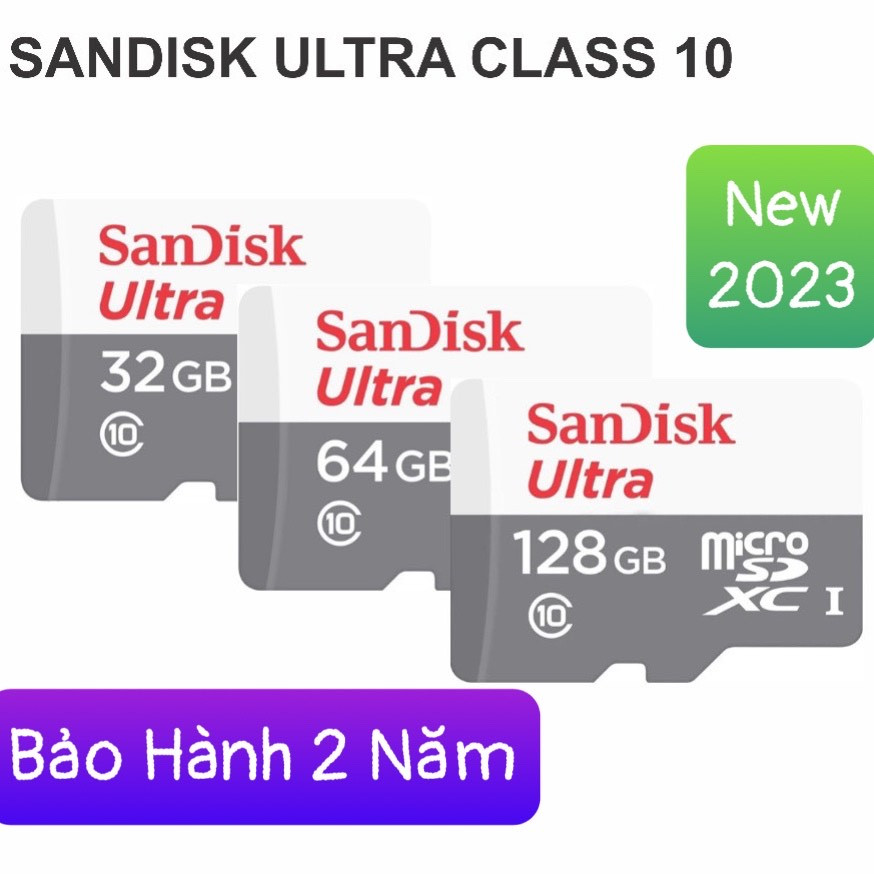Thẻ Nhớ Tốc Độ Cao 128GB - 64GB - 32GB Chuyên Dụng Lắp Camera Imou/Ezviz/Yoosee