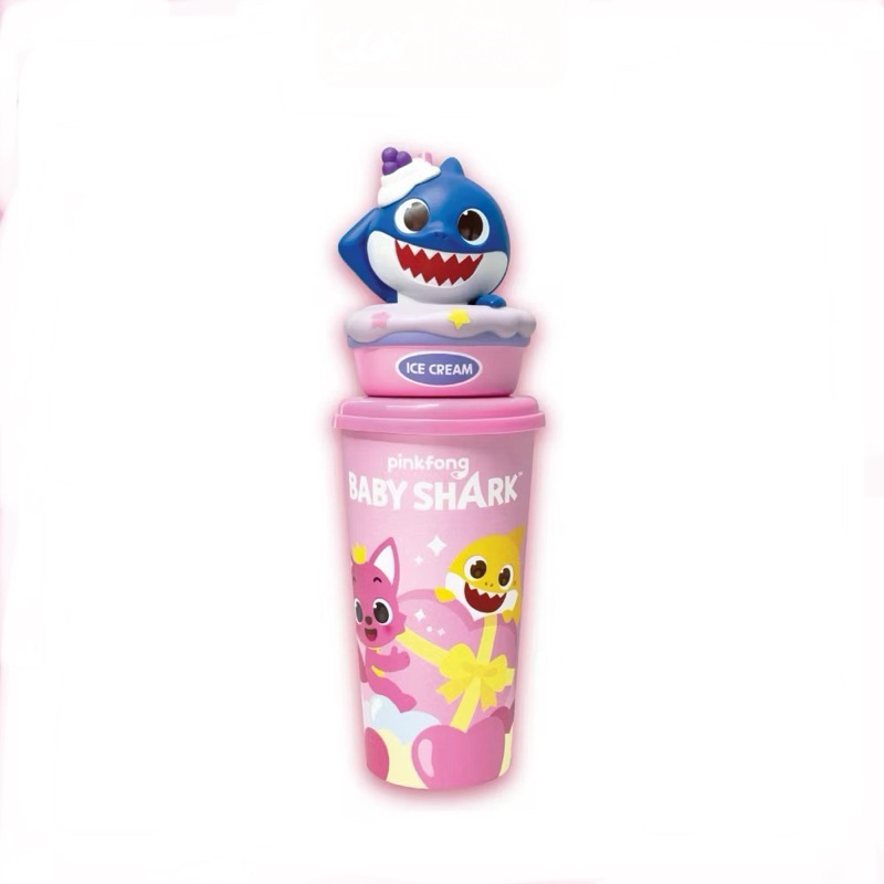 Ly nước CGV Cinemas Vietnam Baby Shark mẫu mới 2024 dung tích 946ml.