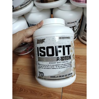 Nutrex Whey ISOFIT 70 Servings 2.3KG - Whey Protein Isolate Không Lactose