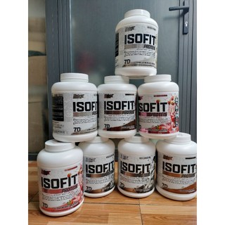 Nutrex Whey ISOFIT 70 Servings 2.3KG - Whey Protein Isolate Không Lactose
